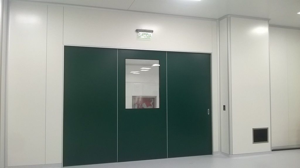 puertas correderas de aluminio para salas blancas vidriadas padana cleanroom srl - Puertas Correderas Blancas puertas correderas de aluminio para salas blancas vidriadas padana cleanroom srl - Puertas Correderas Blancas