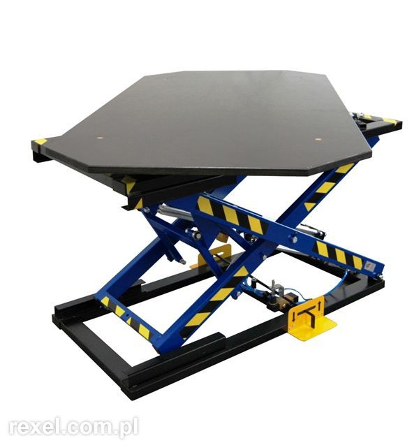 Mesa Elevadora De Tijera St Ob Rexel Con Pedal Neum Tica