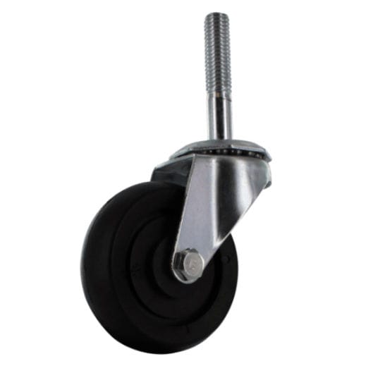 Ruedecilla giratoria Z10T431ABCD P H Casters con vástago de