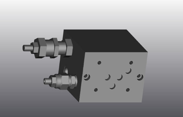 Bloque Hidr Ulico De Hierro Fundido Et Eurofluid Hydraulic Srl