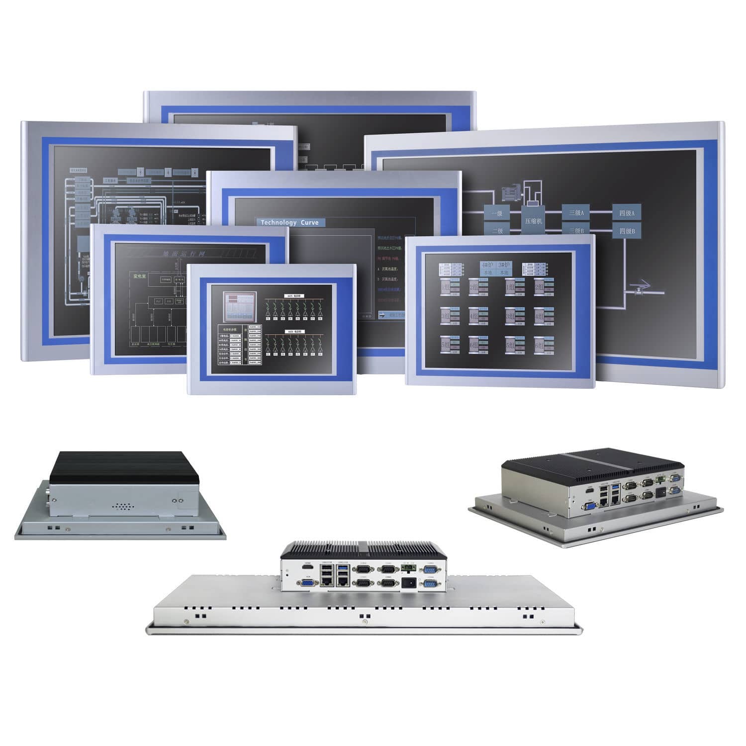 Panel Pc De Lcd Tpc Axx Series Nodka Automation Technology