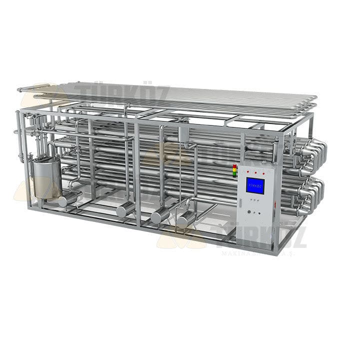 Intercambiador De Calor Para Proceso De Pasteurizaci N Turkoz Makina