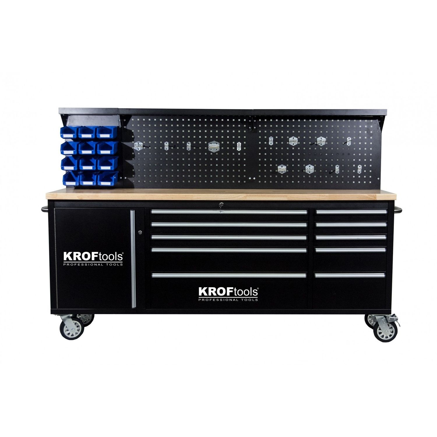 Banco De Trabajo De Madera Kroftools Professional Tools Con