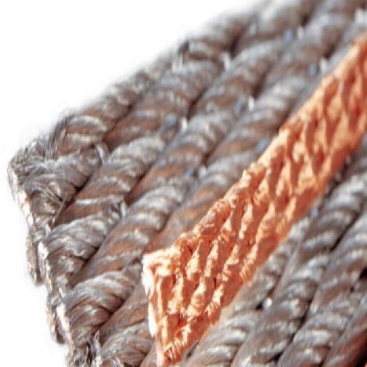 Cable Trenzado De Cobre Leoni Draht Gmbh Trenzado Plano