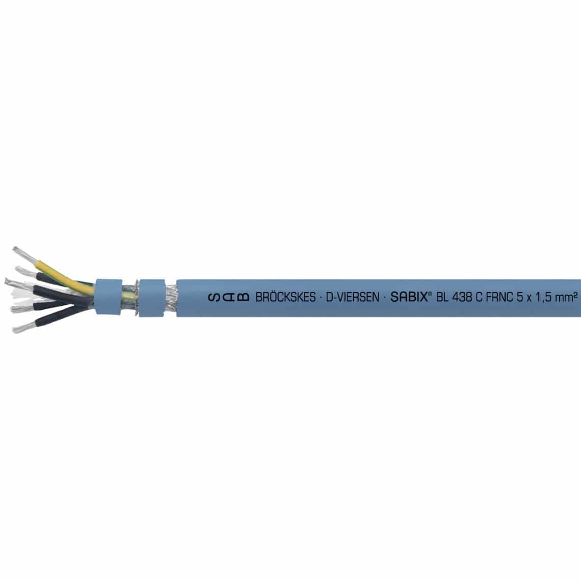 Cable eléctrico libre de halógenos SABIX BL 438 C FRNC SAB