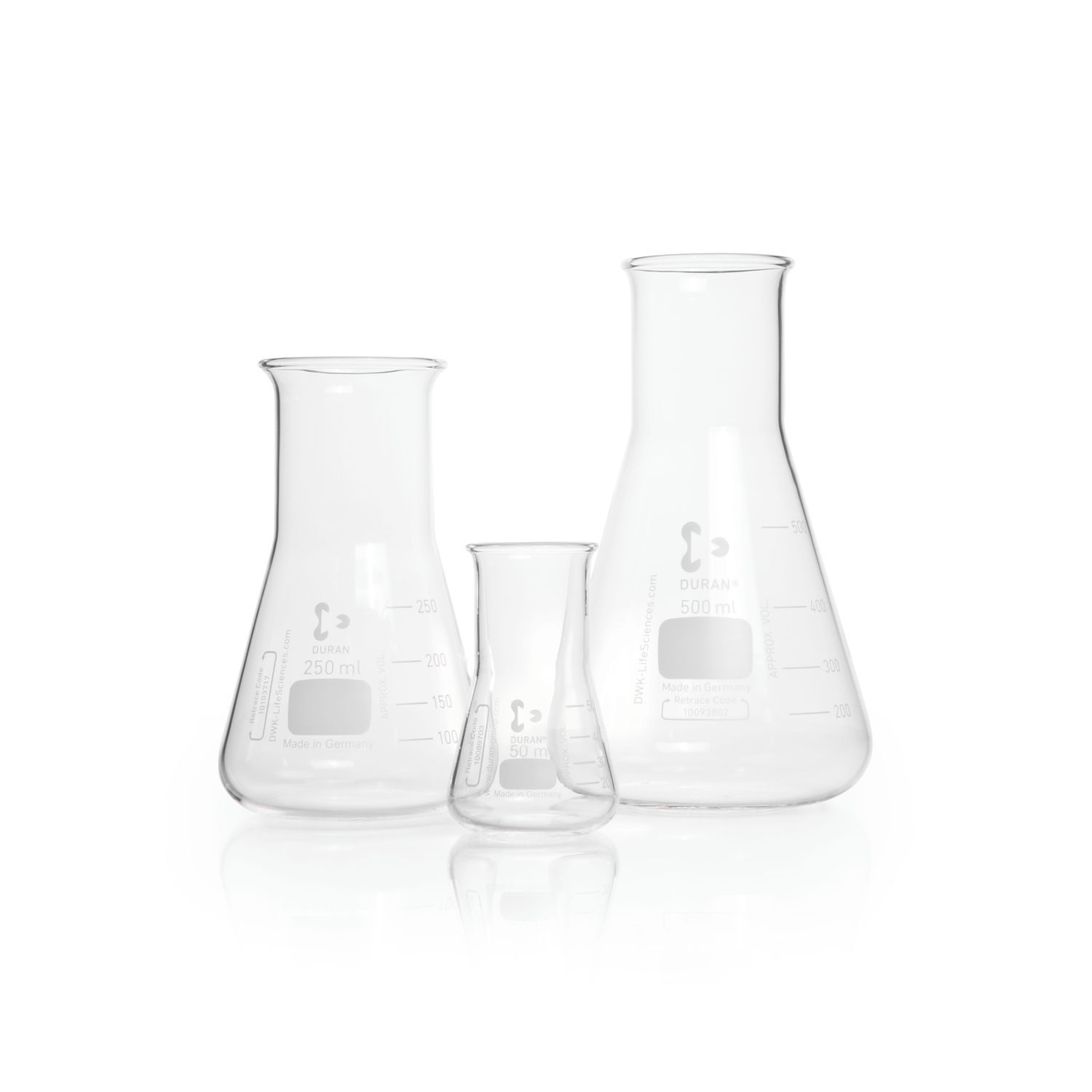 Matraz Erlenmeyer Series Dwk Life Science De Vidrio