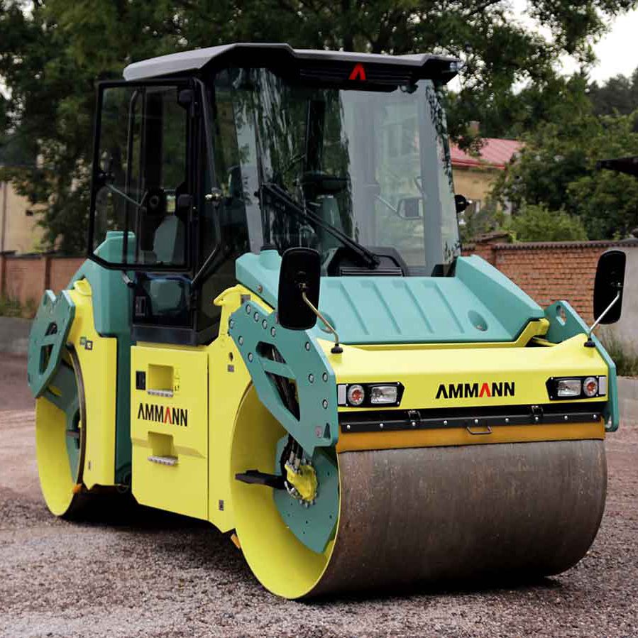 Compactador vibratorio ARX 110 Ammann en tándem mixto articulado