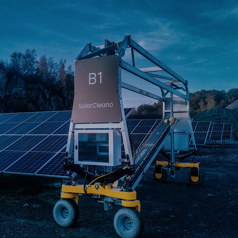 Robot De Limpieza Para Panel Solar B Solarcleano Sarl Para