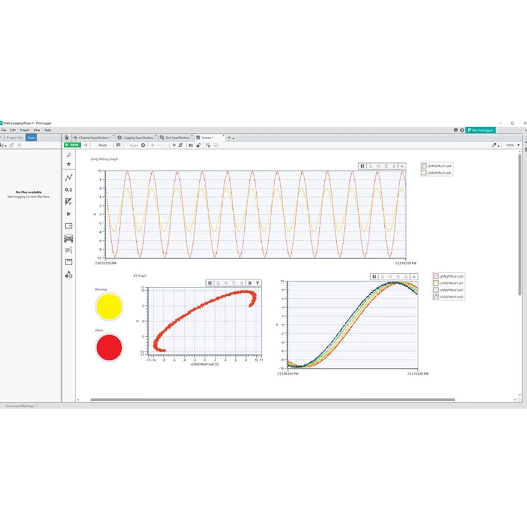 Software de programación FlexLogger NATIONAL INSTRUMENTS de