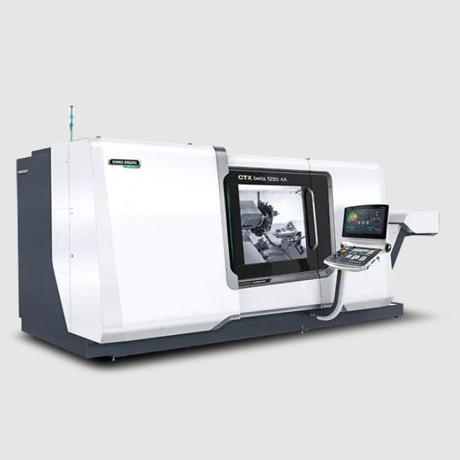 Centro De Torneado CNC CTX Beta 1250 4A DMG MORI 4 Ejes VDI 40