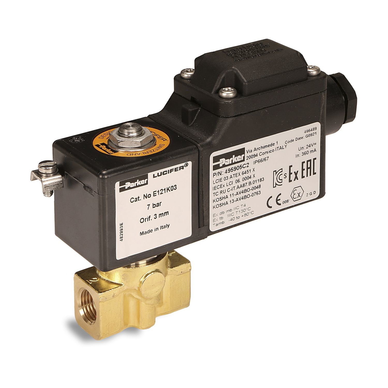 Electrov Lvula De Control Directo K Series Parker Fluid And Climate