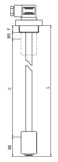 Sensor De Nivel Electromagn Tico Ieg Gcl Fratelli Giacomello Para