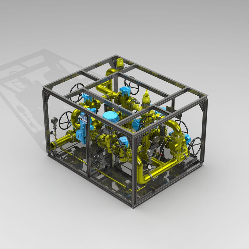 Sistema de regulación de gas compacto Kühme Armaturen GmbH