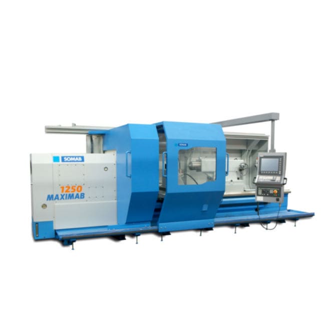 Máquina de torneado CNC MAXIMAB S1250 SOMAB 2 ejes 12