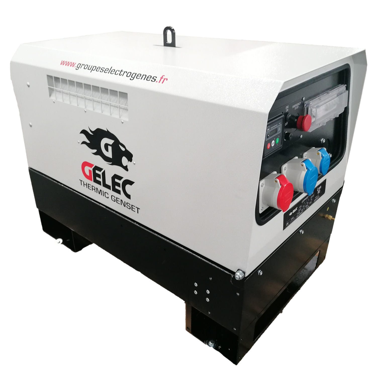 Grupo electrógeno diésel LEOPARD 7 GELEC ENERGY trifásico 50 Hz