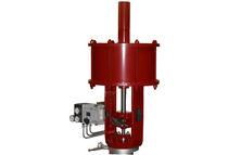 actuador de v&aacute;lvula con cilindro neum&aacute;tico  GE Energy, Valves - Control & Safety