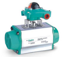 actuador de v&aacute;lvula neum&aacute;tico doble efecto  Kingdom Flow Control Co
