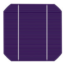 celda solar fotovoltaica monocristalina 6", 0.524 - 0.538 V | ETS6 series E-Ton Solar Technology
