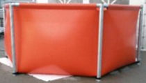 cubeta de transporte y almacenamiento flexible 1 - 35 m&sup3;, 1100 g/m&sup2; SODEVAGRI
