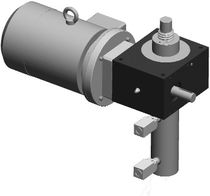 gato de husillo de tornillo sin fin motorizado (husillo traslante) 2.5 - 100 kN | S.E.L. series Setec