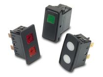 interruptor basculante luminoso estanco VP series Carling Technologies