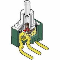 interruptor de corte con pulsador 3 A | MB2400 series NKK Switches