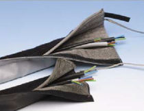 tubo de protecci&oacute;n de cables con sistema de cremallera para blindaje EMI RFI CABSIL JACQUES DUBOIS SAS
