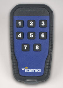 telemando de radio / con 8 botones / compacto / IP65