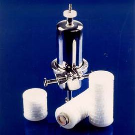 cárter de filtro de un solo cartucho / para líquido / de acero inoxidable