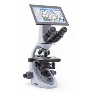 microscopio de laboratorio / educativo / recto / binocular