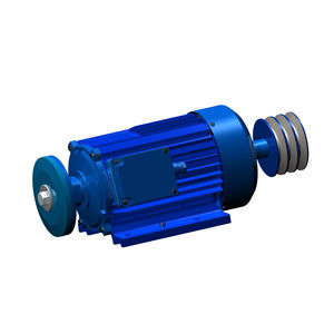 motor-freno eléctrico asíncrono / trifásico / con carcasa de aluminio
