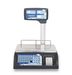 balanza de mesa / con visualizador LCD / comercial
