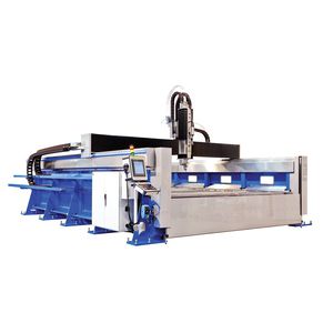 máquina de corte con chorro de agua abrasivo / de metal / de materiales plásticos / de madera