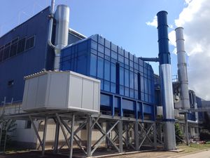 sistema de oxidación térmico / regenerativo / para reducir COV / para reducir NOx