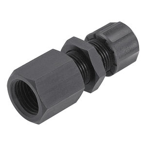 racor roscado / de encaje / recto / hidráulico