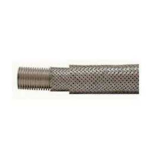 tubo flexible para aire comprimido / de alta temperatura / de acero inoxidable / con trenza de acero inoxidable
