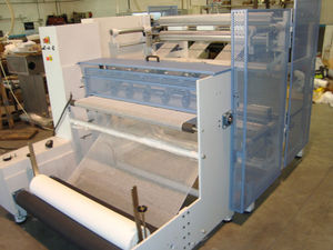 máquina de hender para textiles