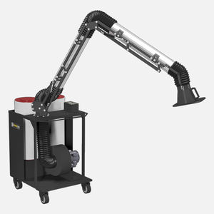 extractor de humo móvil / para la industria / de cartucho / con brazo de extracción