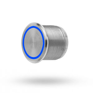 interruptor piezoeléctrico / capacitivo / unipolar / con luz LED