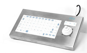 teclado de mesa / 101-104 teclas / con ratón / compacto