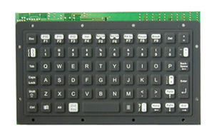 teclado empotrable / de tecla mecánica / 101-104 teclas / OEM