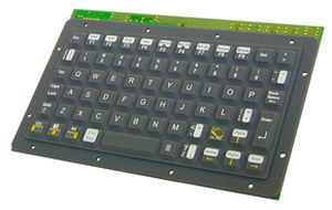 teclado empotrable / de tecla mecánica / 101-104 teclas / OEM
