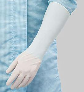 guantes de sala blanca / protección química / de nitrilo / de látex