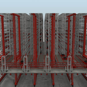 almacén automático vertical / horizontal / con transelevadores / para almacén