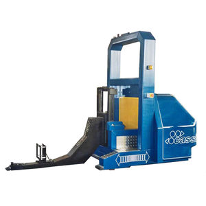 apiladora eléctrica / guiado automático / de tracción / para manipulación