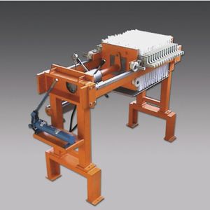 filtro-prensa de membrana / manual / para el tratamiento de fangos
