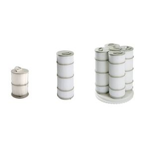 cartucho filtrante de agua / de aceite / para productos químicos / para filtración fina