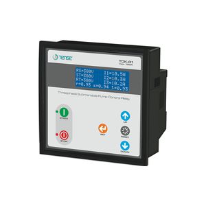 relé de control trifásico / digital / para montaje en panel / para motor eléctrico