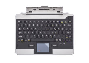 teclado de mesa / con alfombrilla táctil / con retroiluminación / reforzado