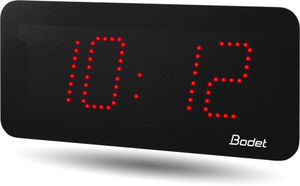 reloj digital / LED / para interior / de pared
